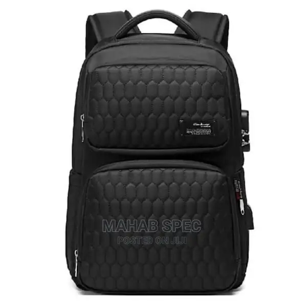Biaowang Waterproof Backpack With Anti Theft Lock- 15.6”