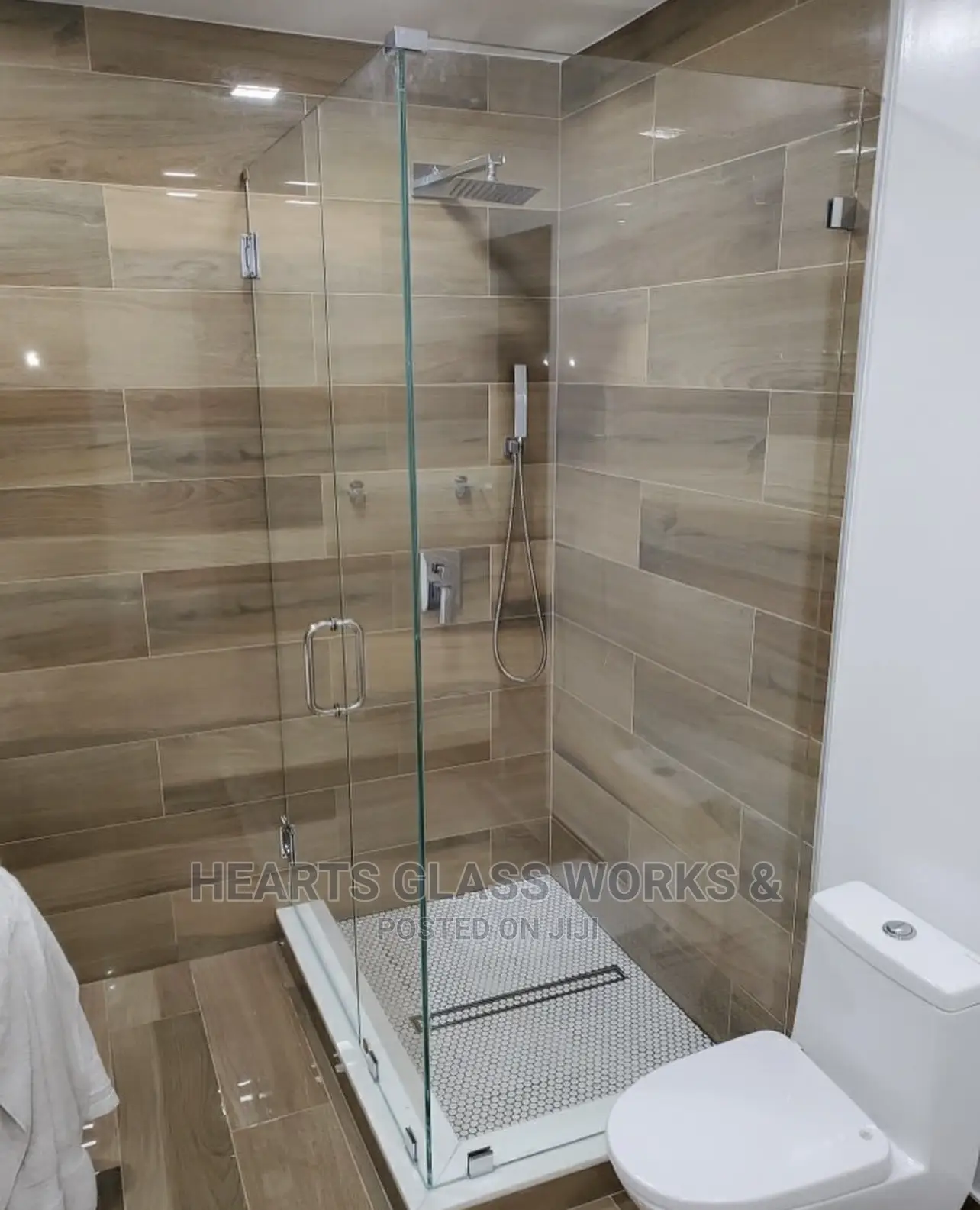 Custom Made Shower Enclosure ( Tempered Glass)