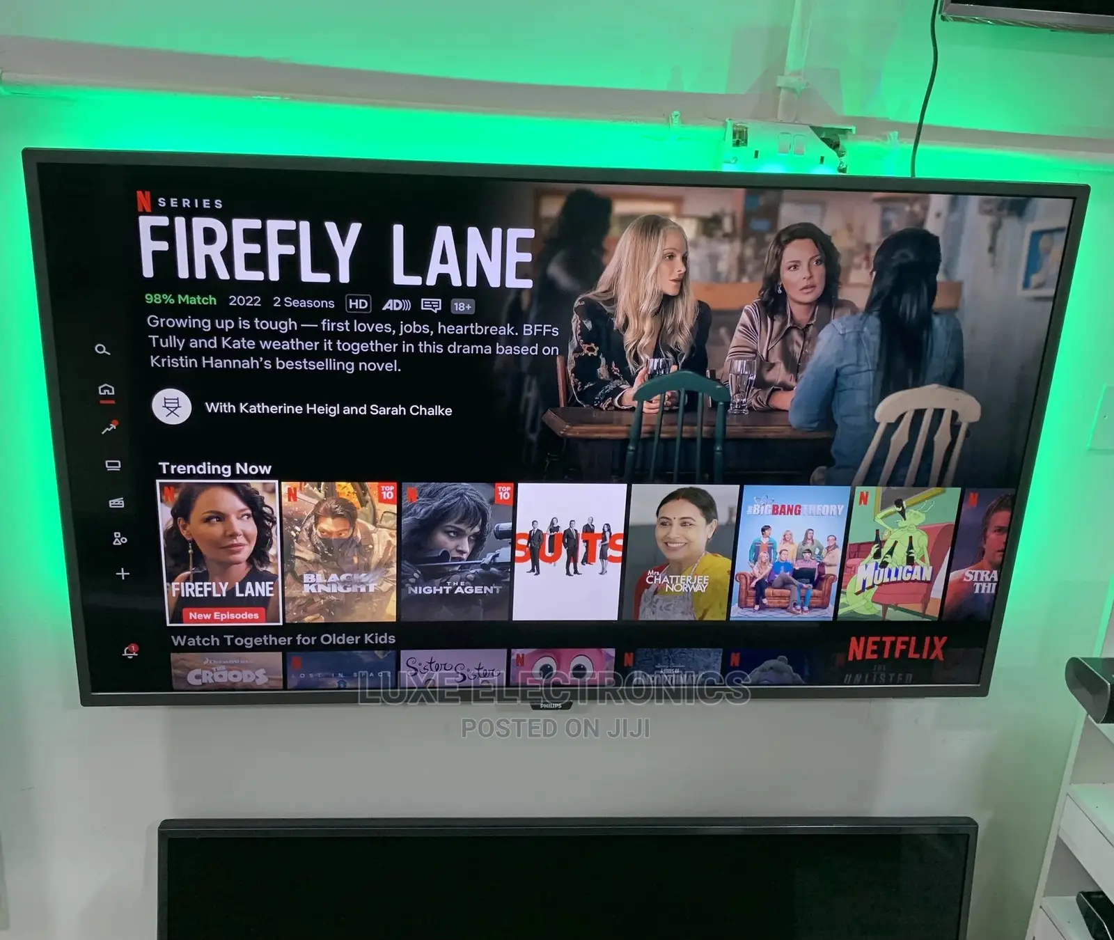 55 Inches Philips Uhd HDR Smart Tv