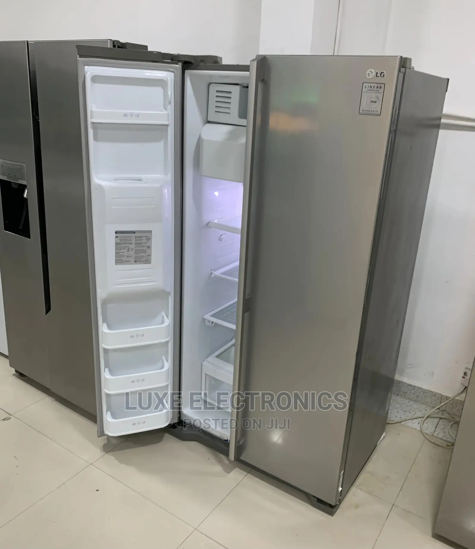 580 Liters LG Linear Compressor Side By Side Refrigerator