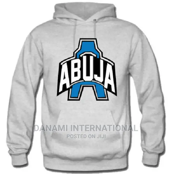 Abuja Designed Hoodie by Danami- Ash