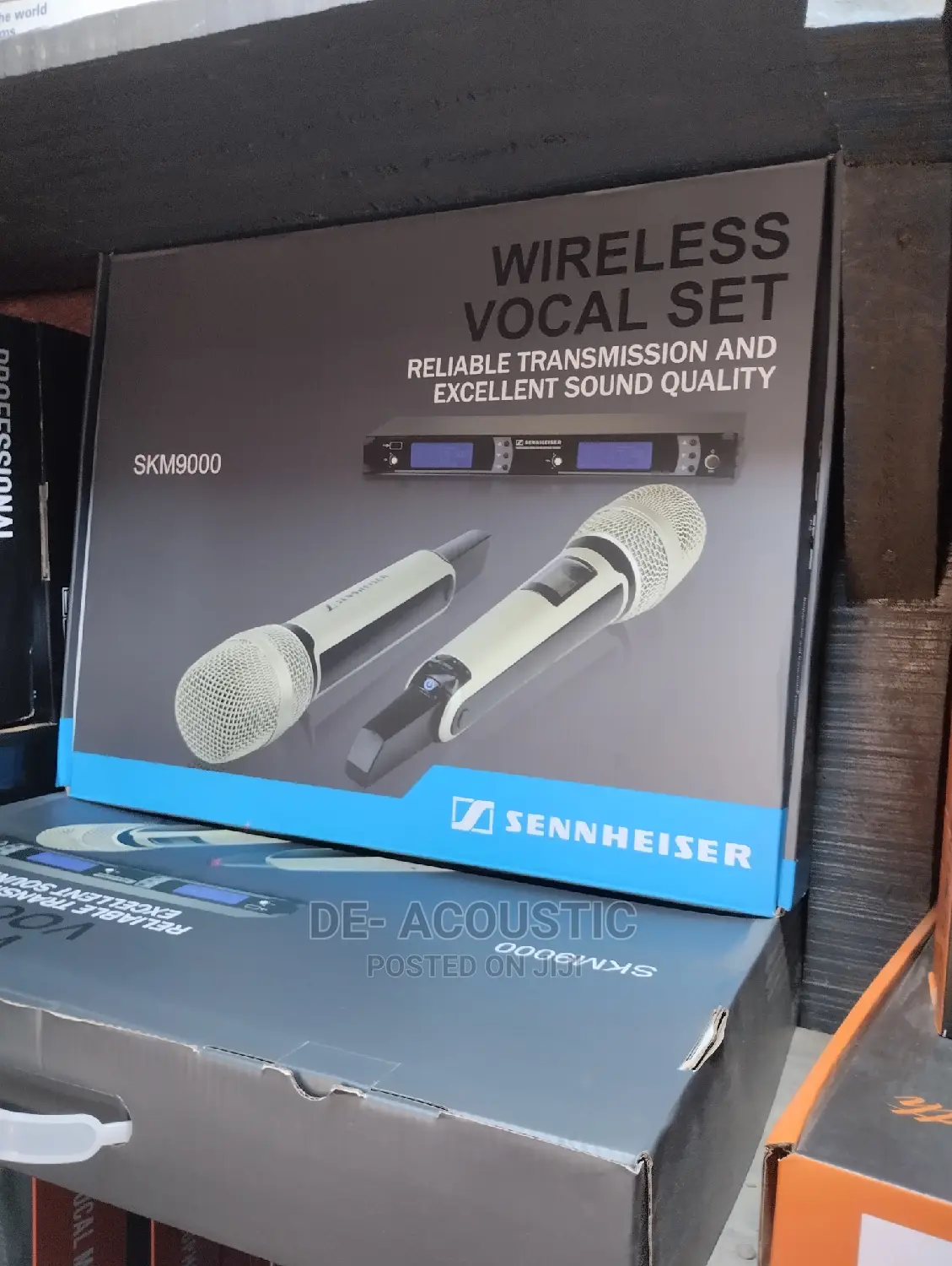 Wireless Microphone – Sennheiser SKM 9000 Digital Handheld