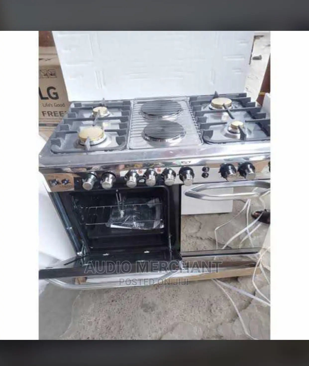 Nexus Gas Cooker 4+2 Burners Electric and Gas Oven