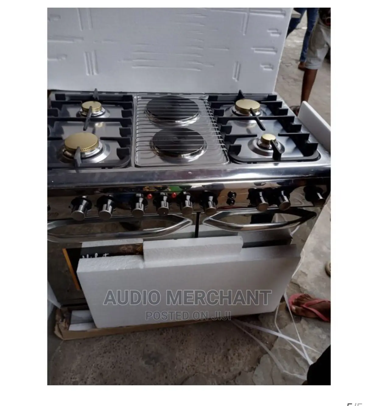Nexus Gas Cooker 4+2 Burners Electric and Gas Oven