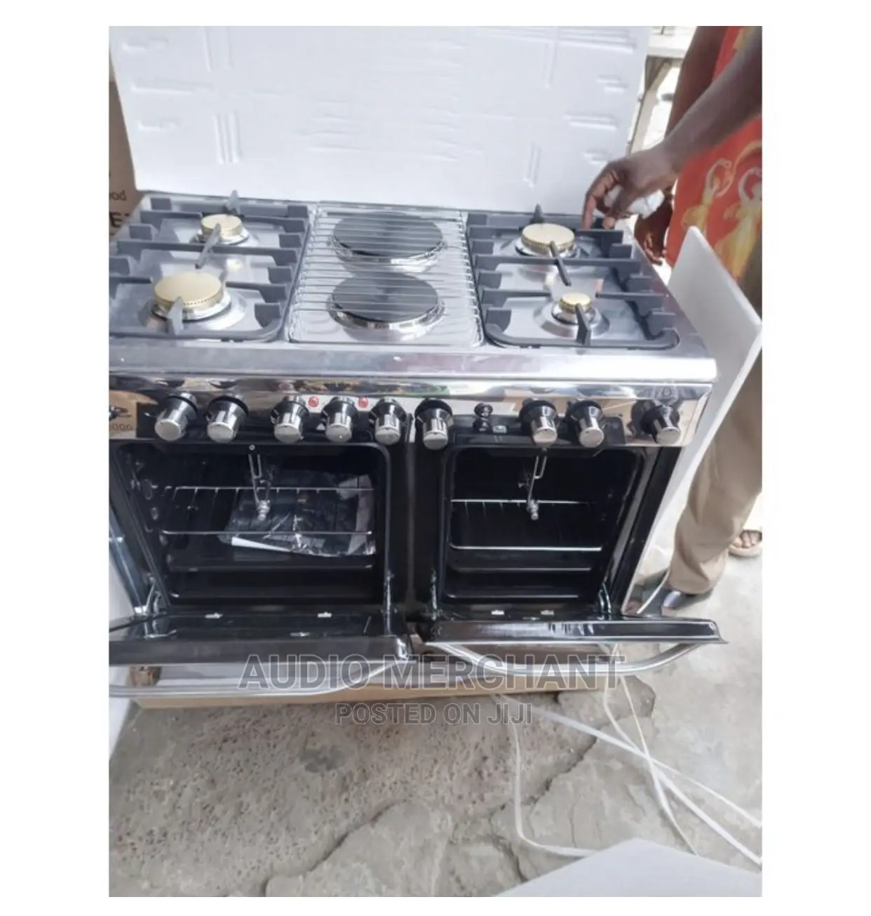 Nexus Gas Cooker 4+2 Burners Electric and Gas Oven