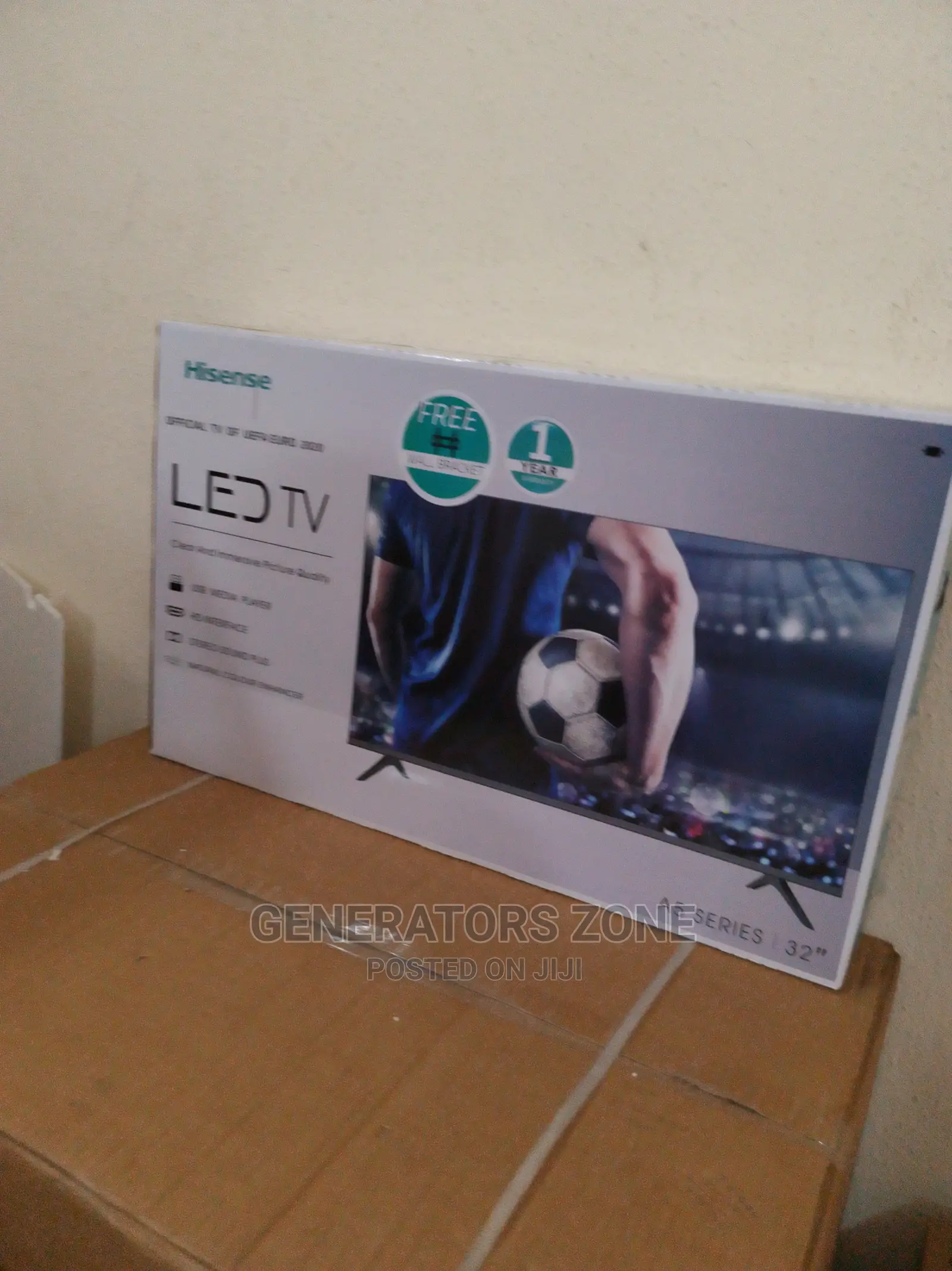 Hisense 32 Inch LED TV +Free Wall Bracket