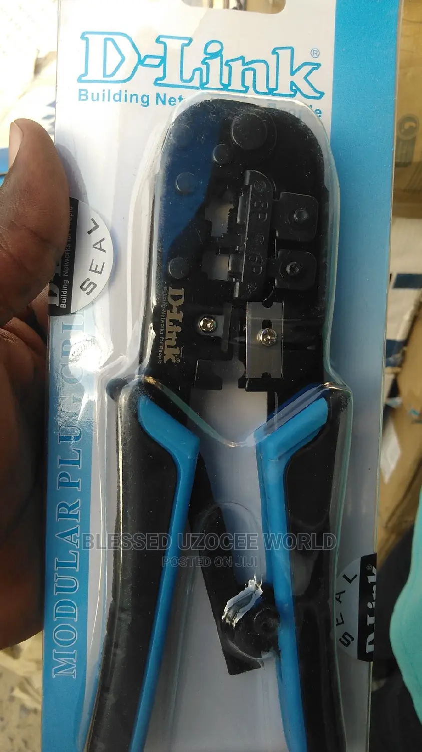 D-Link RJ45/RJ11 Modular Plug Crimper, Crimping Tool