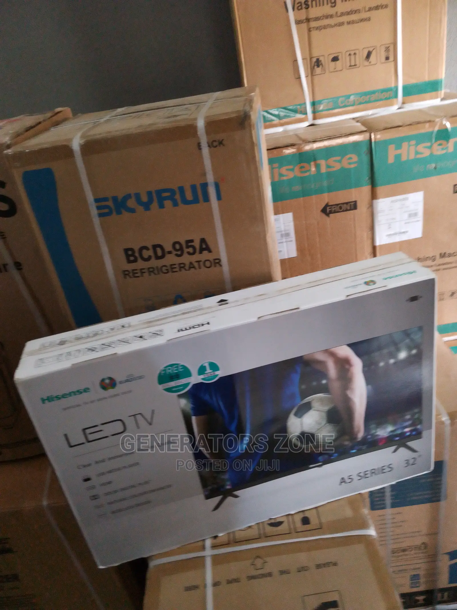 32 Inch Hisense LED Tv+Free Wall Bracket