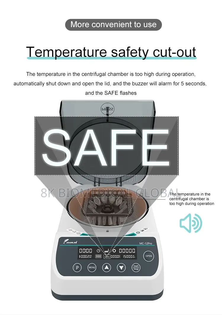 Lab Hematocrit Centrifuge Machine Mini Microcentrifuge