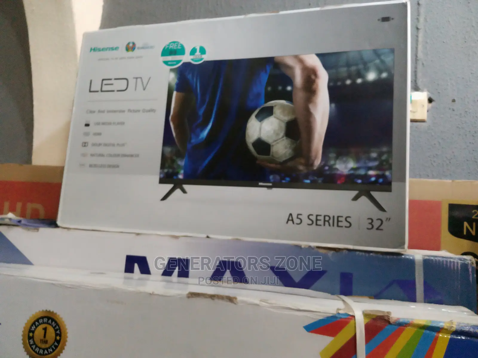 Brand New Hisense 32 Inch LED Tv[Newil Produced]