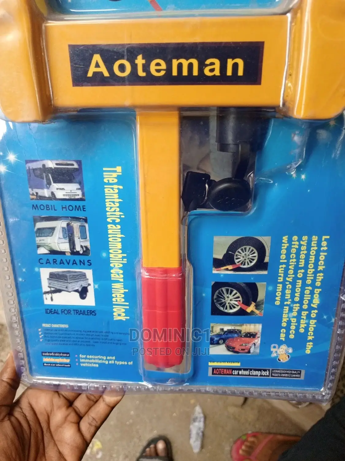 Car Wheel Ckamp Lock
