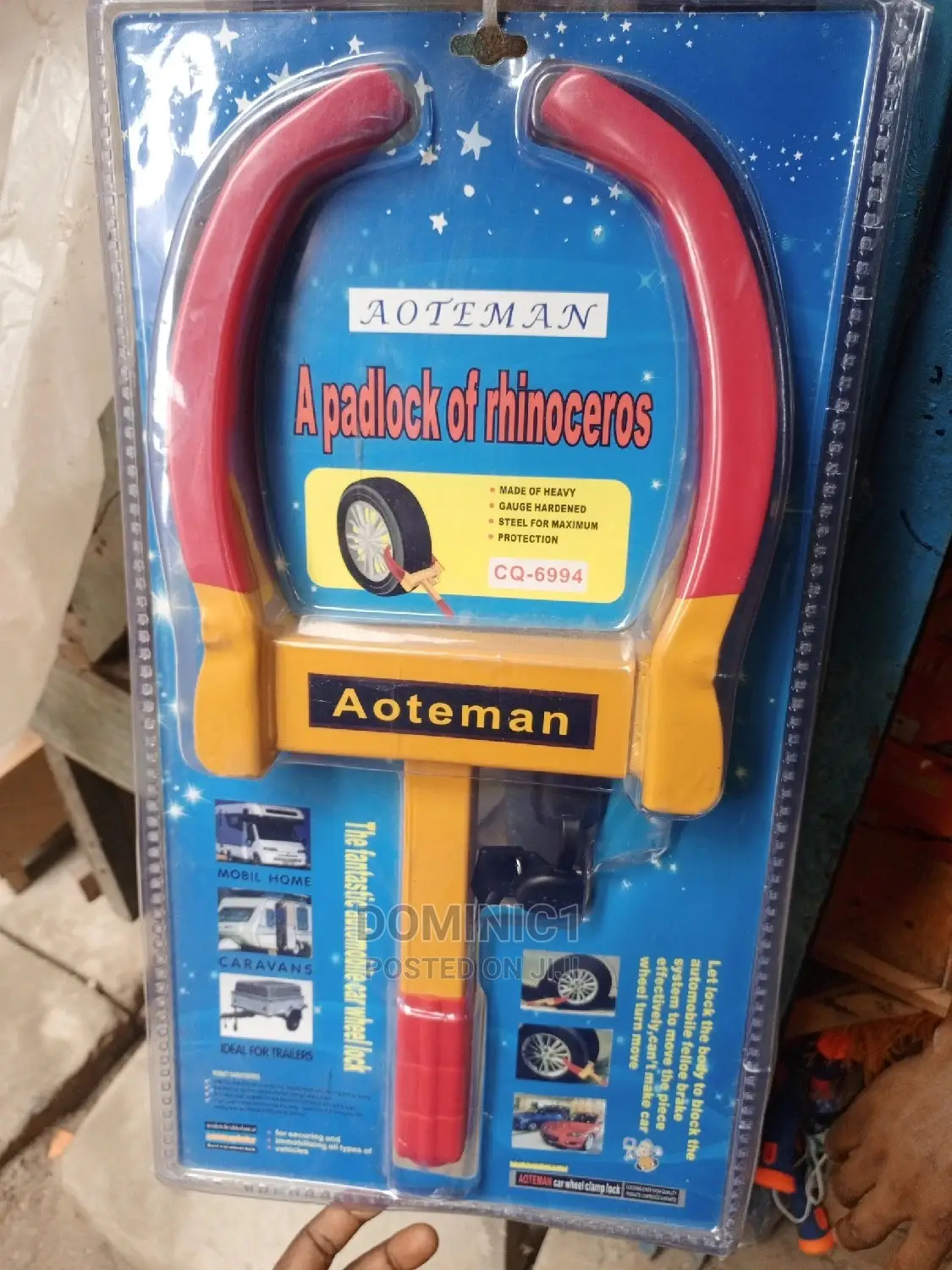 Car Wheel Ckamp Lock