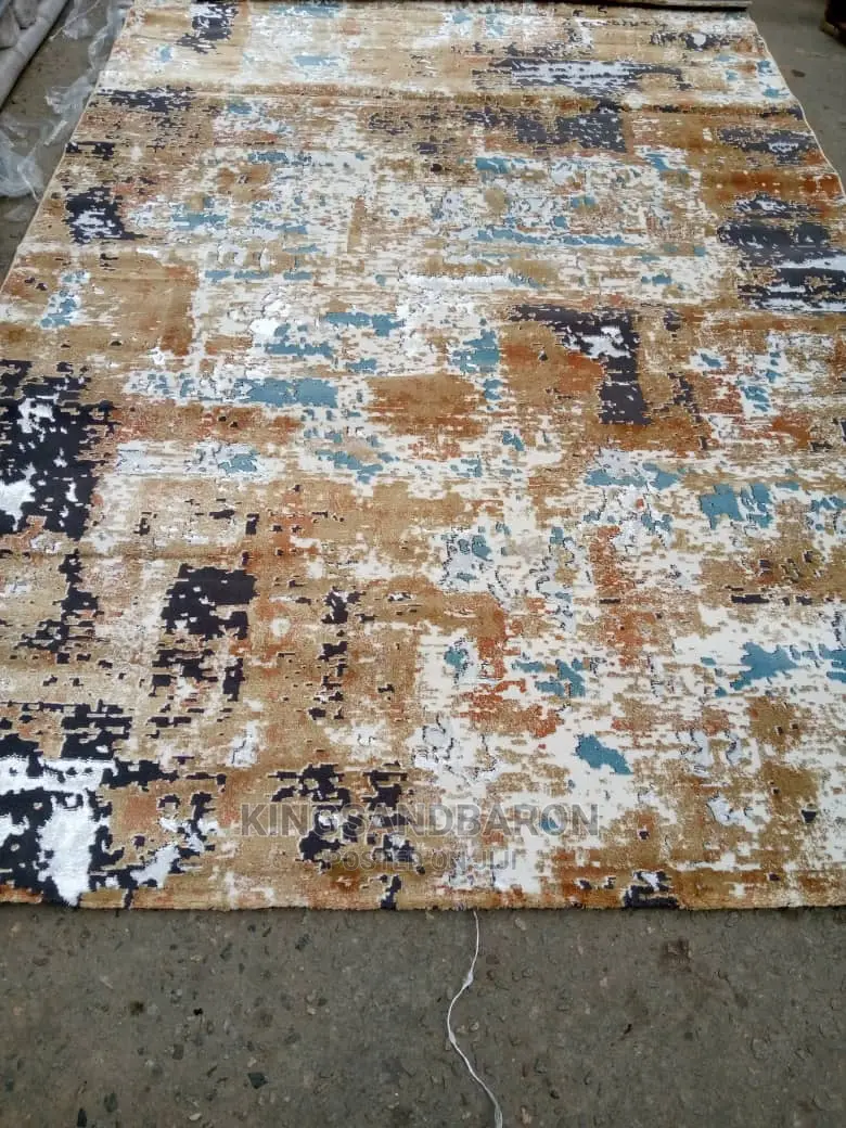 5*7fts Turquoise Blue Turkey Center Rug(4*6 7*10)