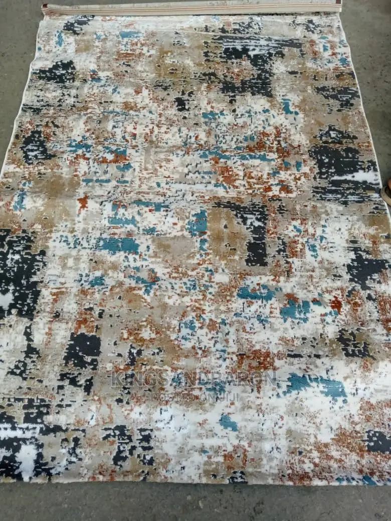 5*7fts Turquoise Blue Turkey Center Rug(4*6 7*10)