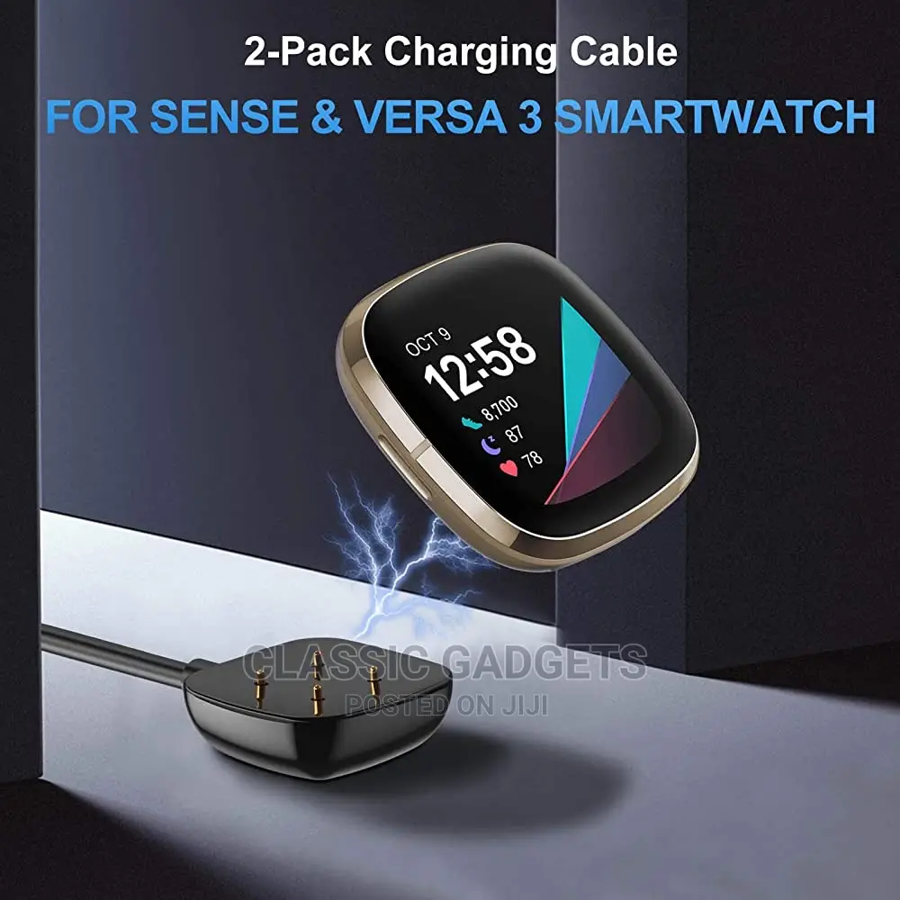 Replacement Magnetic Charger for Fitbit Sense and Versa 3