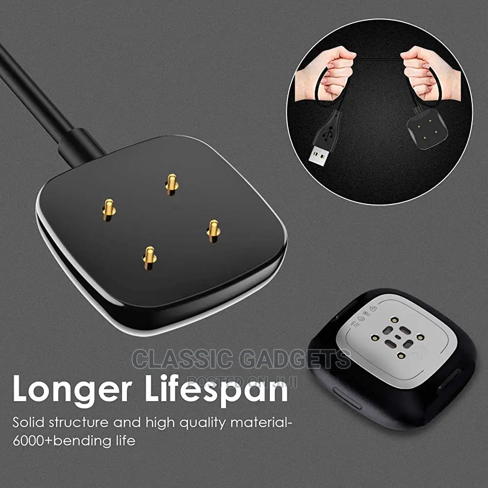 Replacement Magnetic Charger for Fitbit Sense and Versa 3