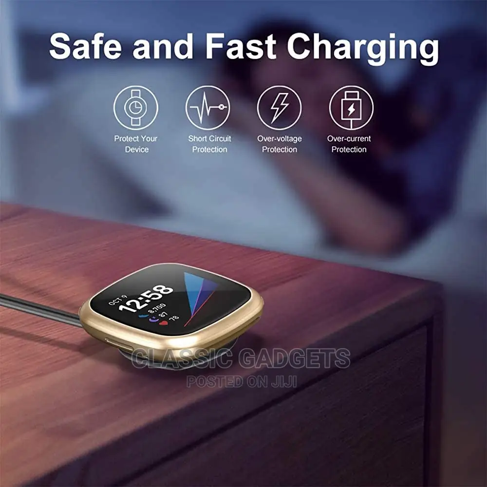 Replacement Magnetic Charger for Fitbit Sense and Versa 3