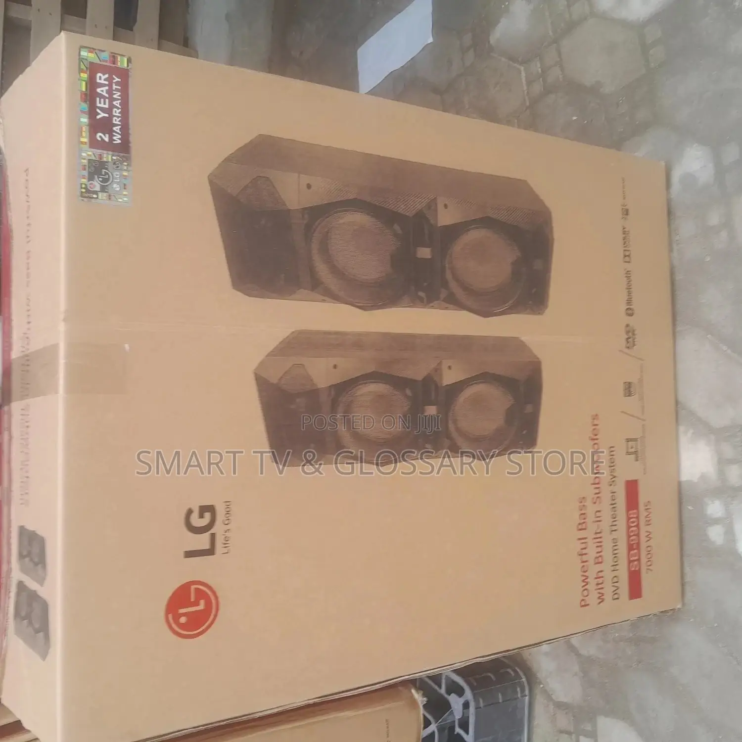LG Sound System Two Tall Boy