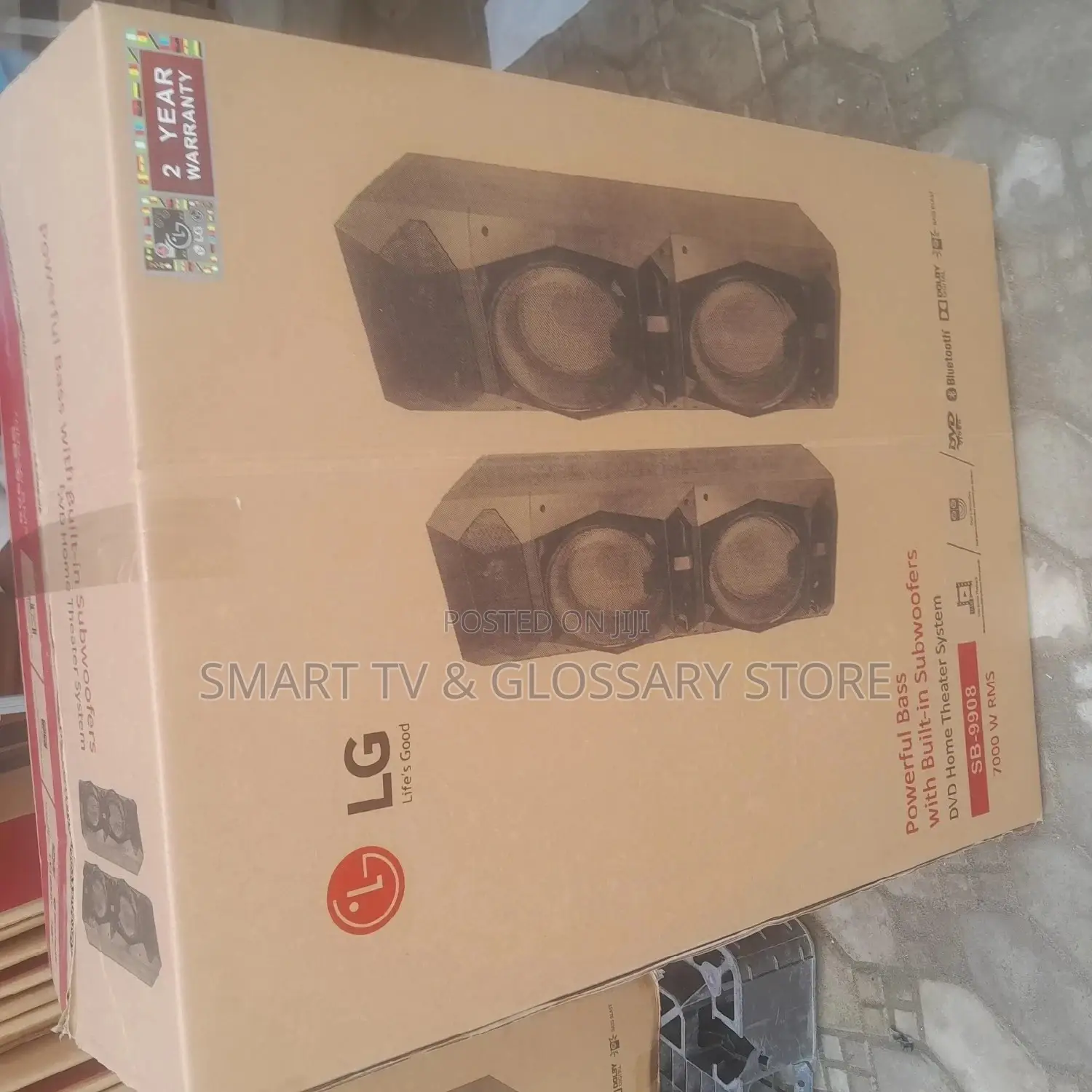 LG Sound System Two Tall Boy