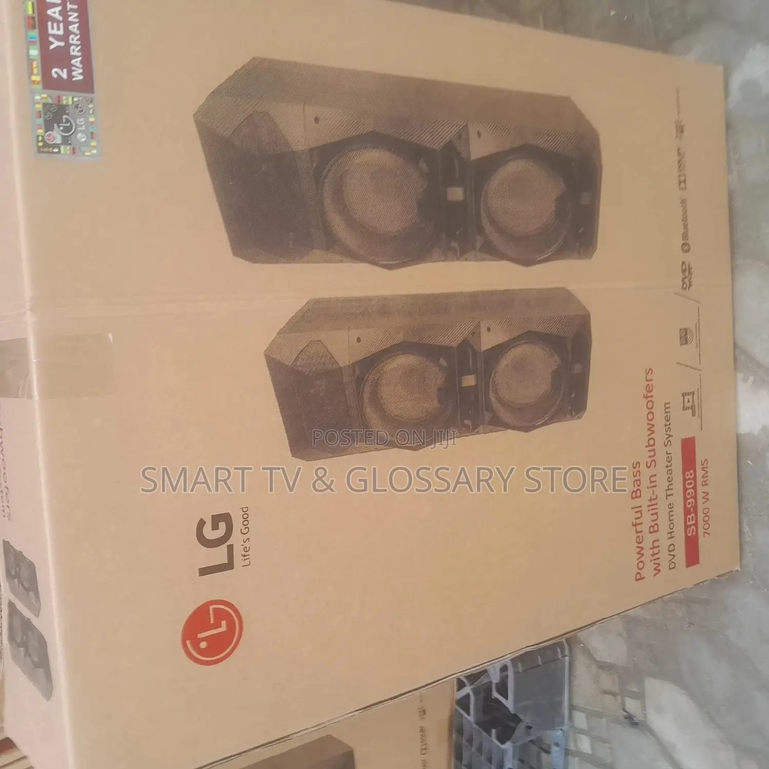 LG Sound System Two Tall Boy