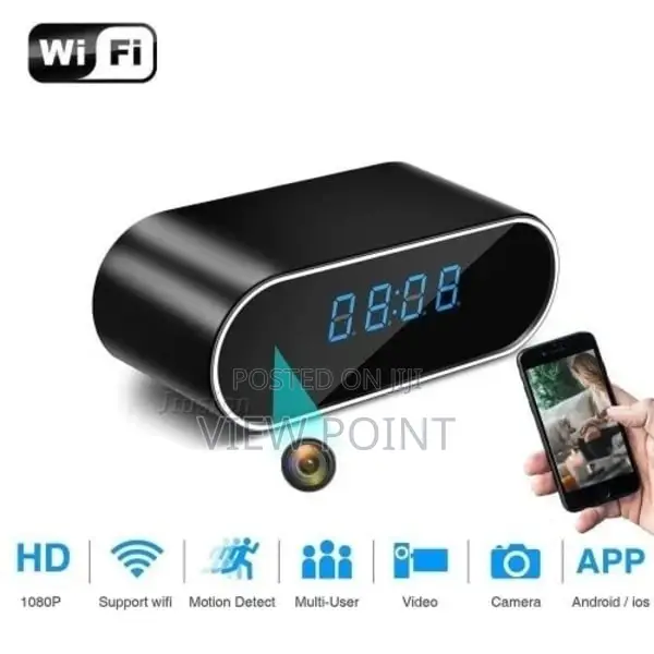 Wifi Camera Digital Clock