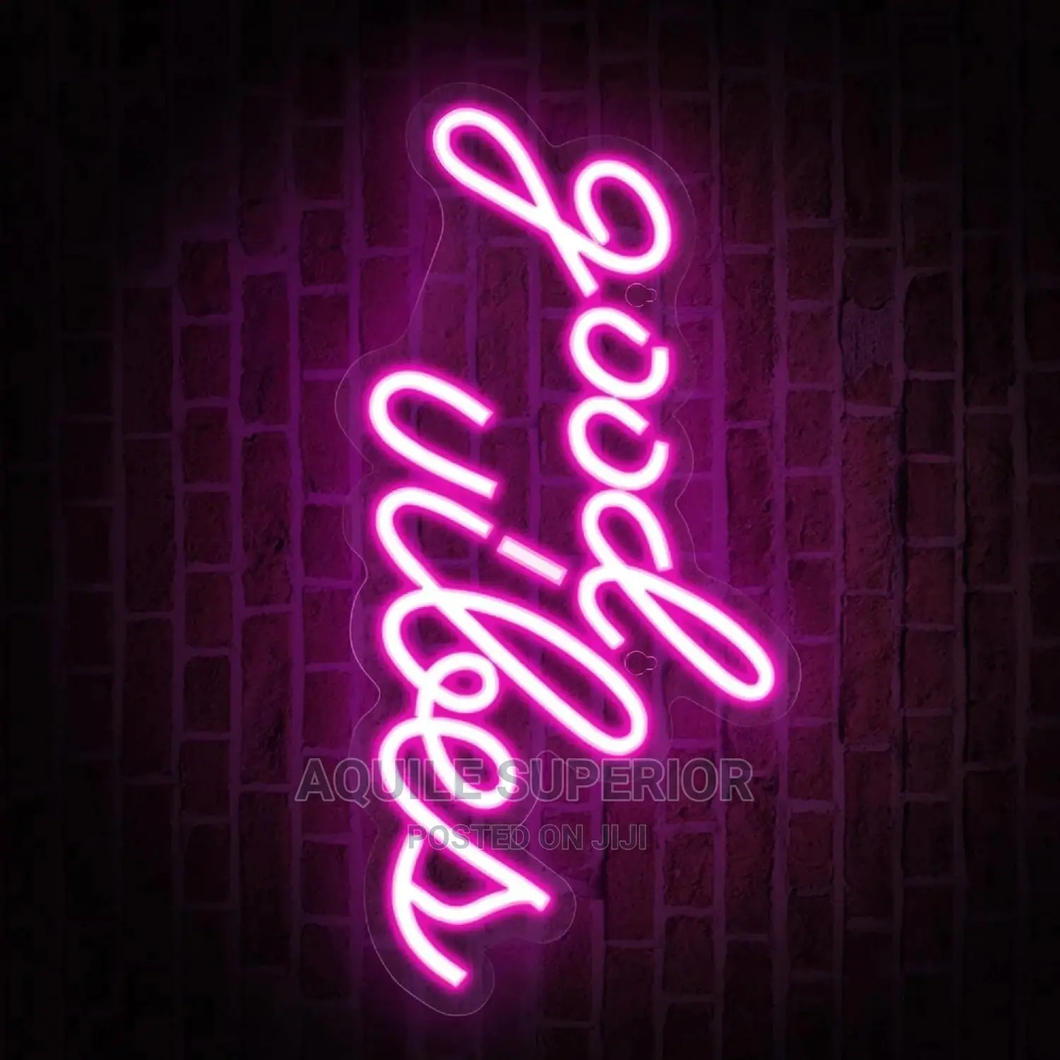 Customised Neon Light Sign, 2x3ft
