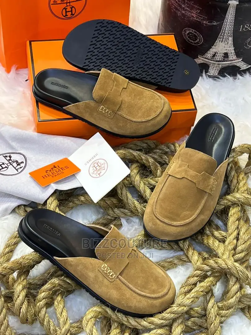 Original HERMES Half Shoes Available in Store