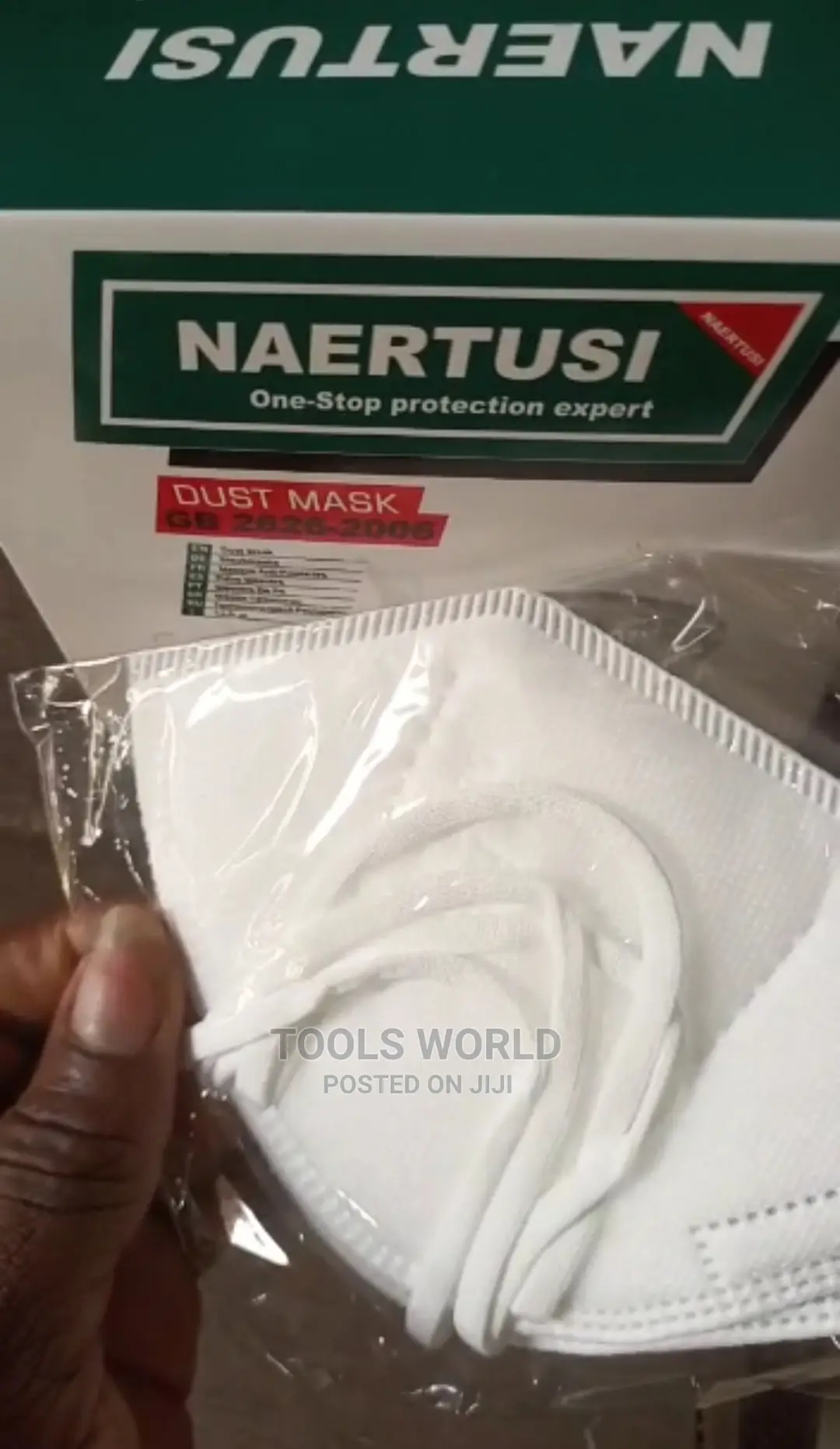 Naertusi One-stop Protection Expert Dust Mask Kn95 20pcs