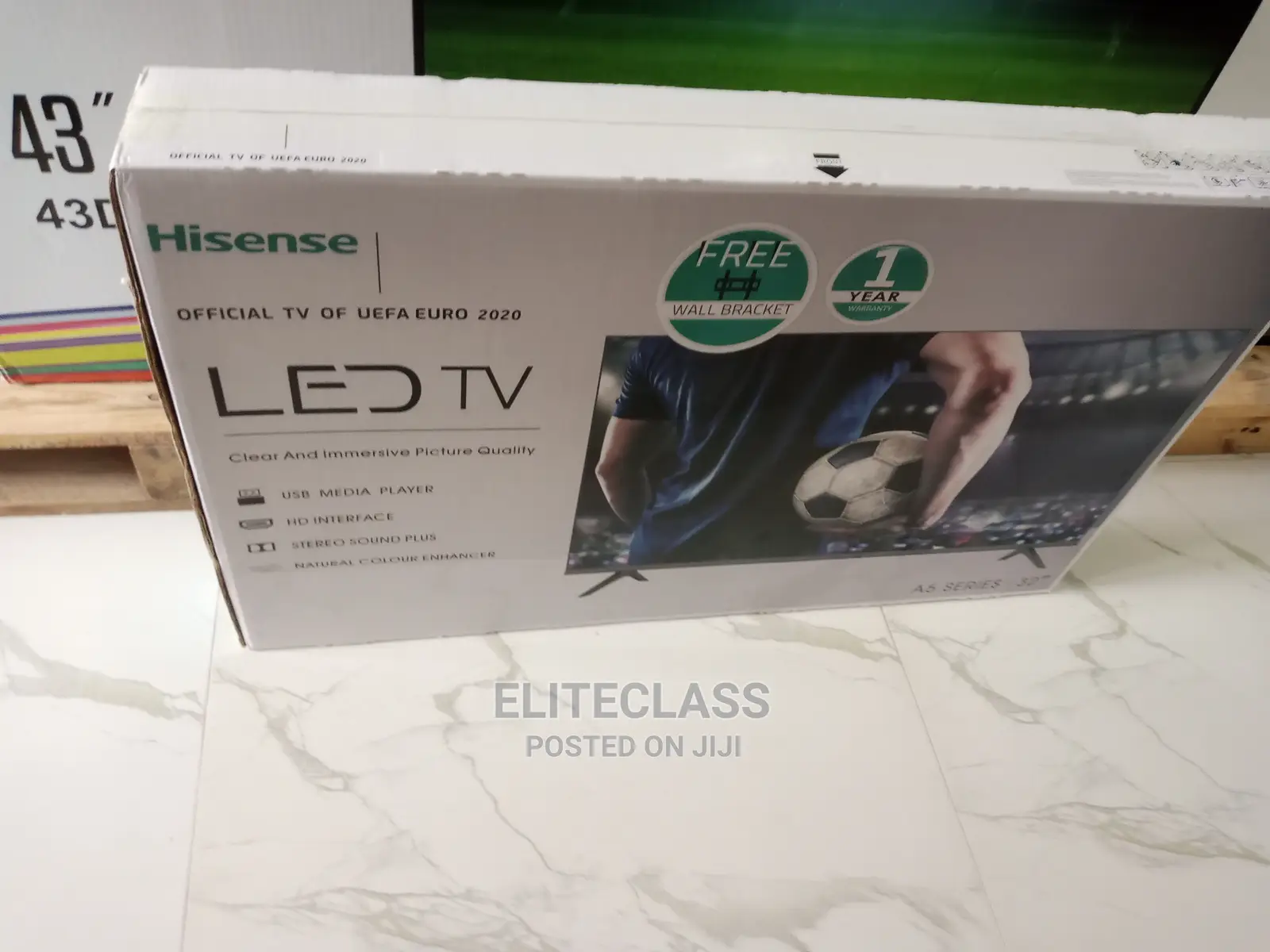 Durable for Homes Hisense 32 Inch LED TV + 1 Year Warranty