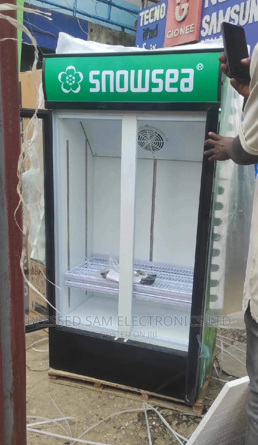 Snowsea Double Door Chiller 533L With 4 STEP Fast Freezing