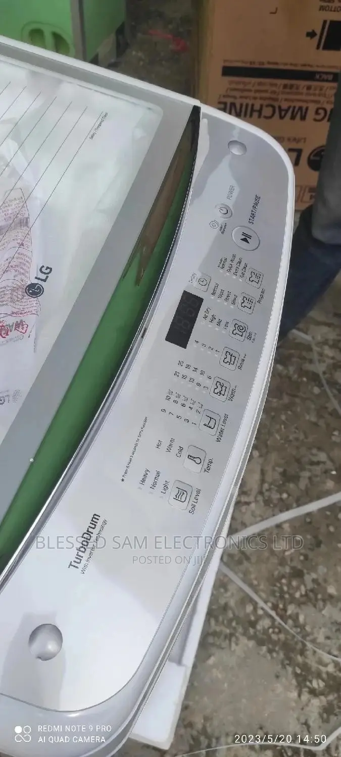 LG Top Loader 12.0kgwashing Machine Smart Inverter ( W S )
