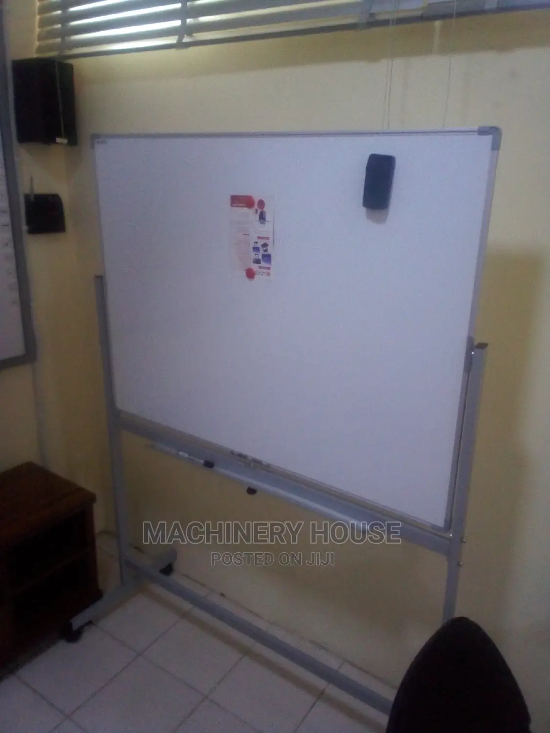 Magnetic Whiteboard Revolving Double Sided Magnetic