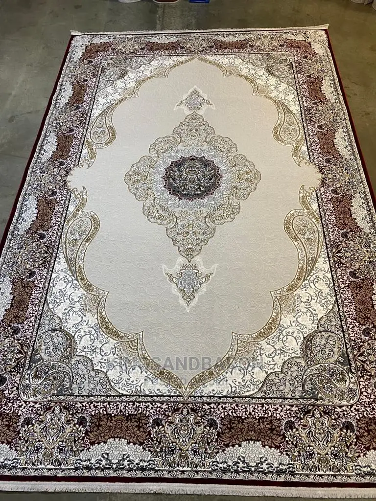 7*10ft Green/Beige/Cream Turkey Premium Center Rug(4*6,5*7 )