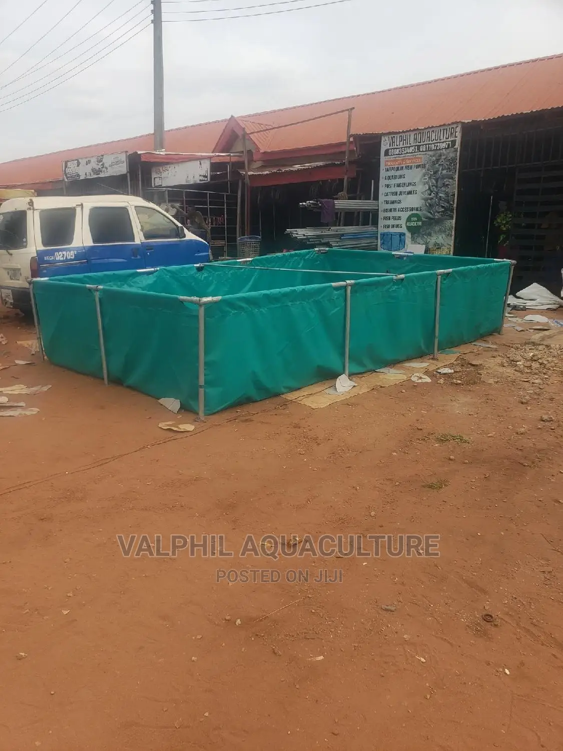 New Tarpaulin Fish Pond