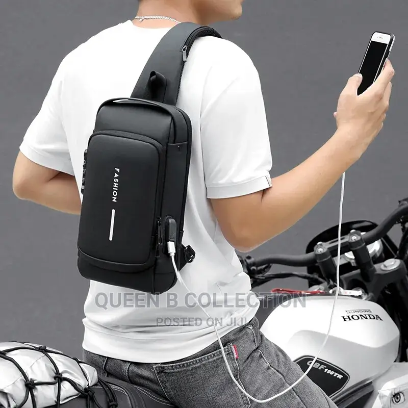 Men's Luxury Chest Cross Bag