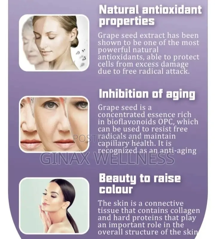 Grape Seed Oil Capsule for Anti-Aging,Immune Boost Skin