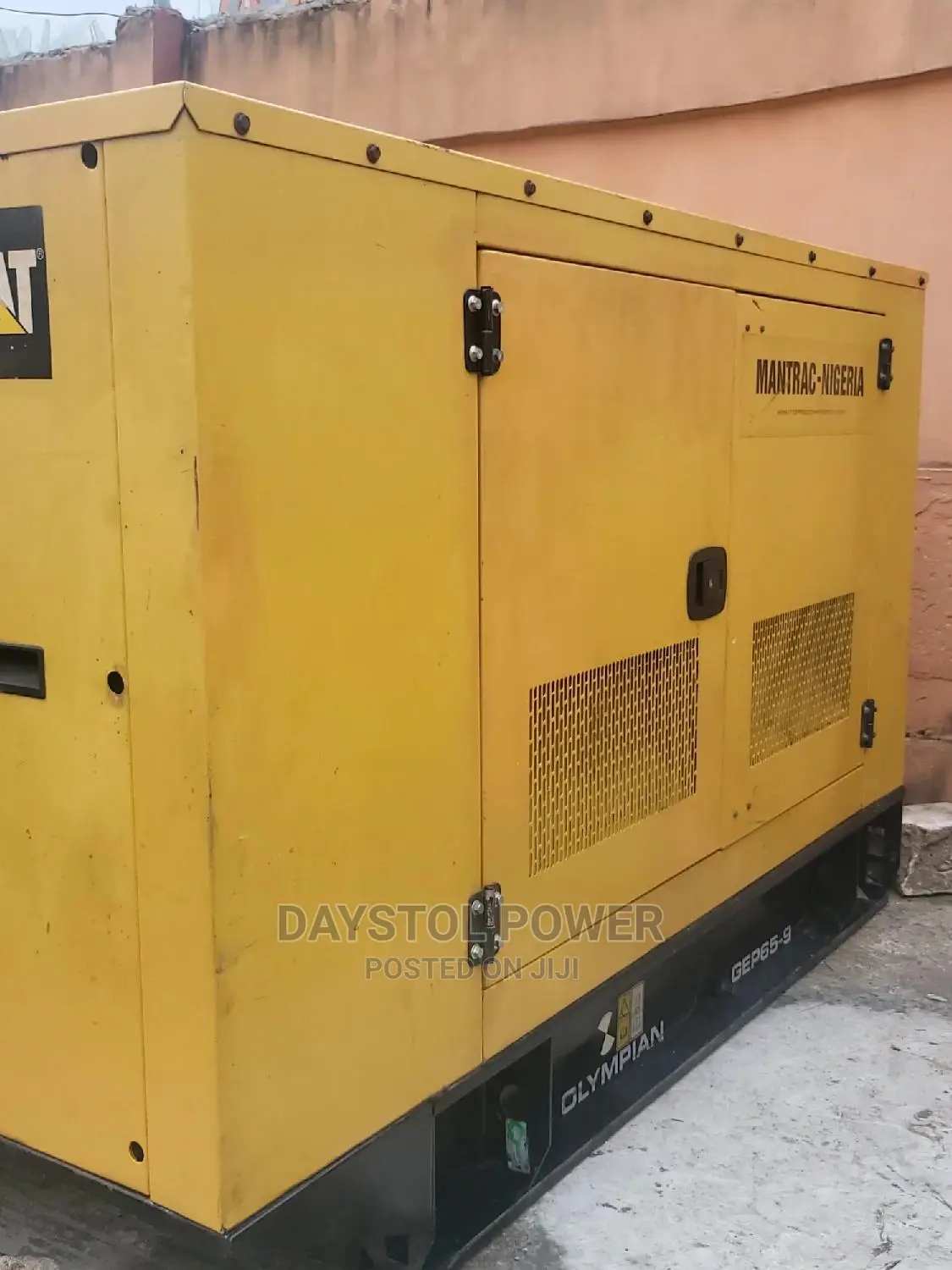 Very Neat 65kva Cat Mantrac Soundproof DIESEL Generator