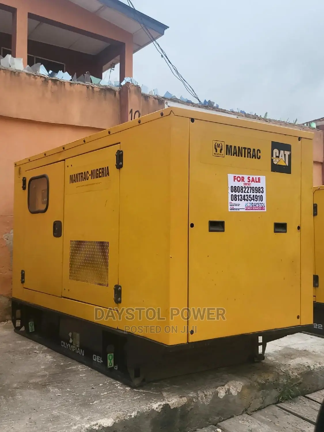 Very Neat 65kva Cat Mantrac Soundproof DIESEL Generator