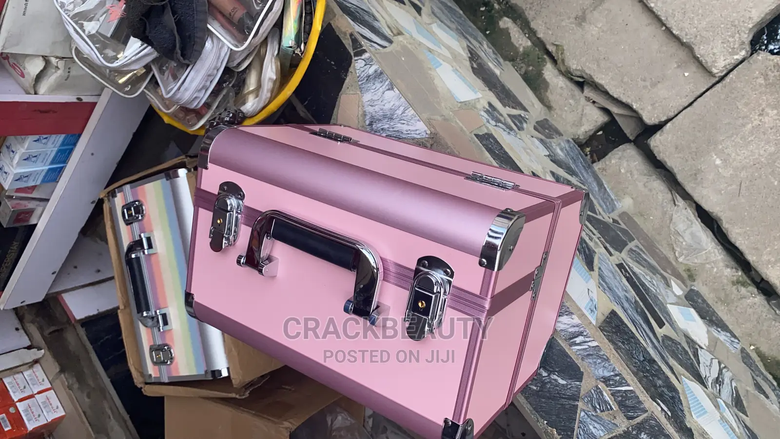 2step Make Up Box ( Spacious)