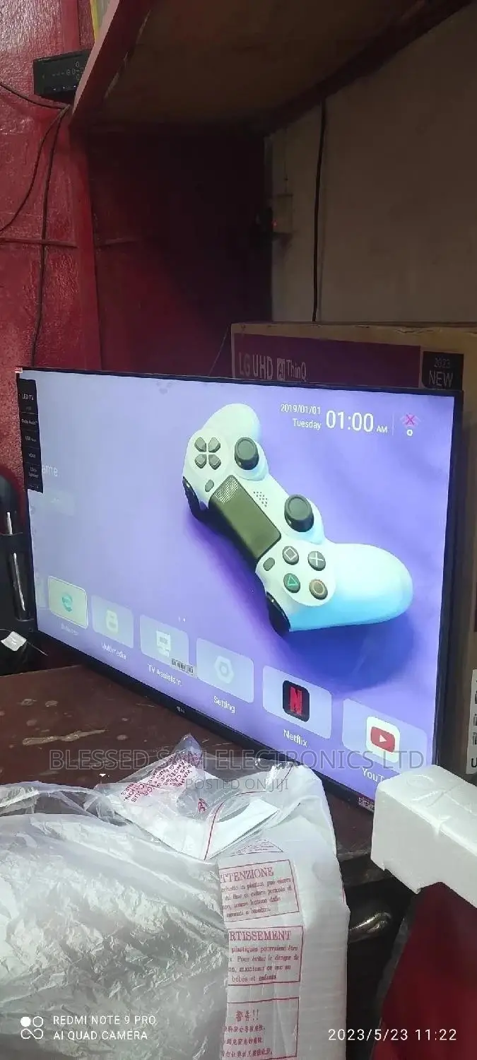 LG UHD Android Flameles Smart Tv (50"Inch)With Netflix Ap