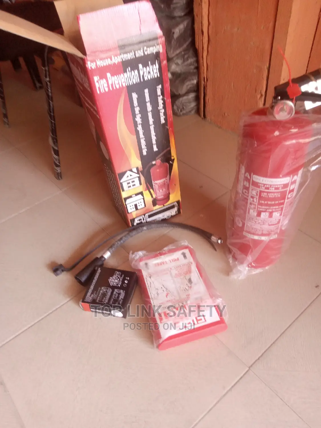 Fire Prevention . Fire Blanket, Fire Alarm, Fire Extinguisha