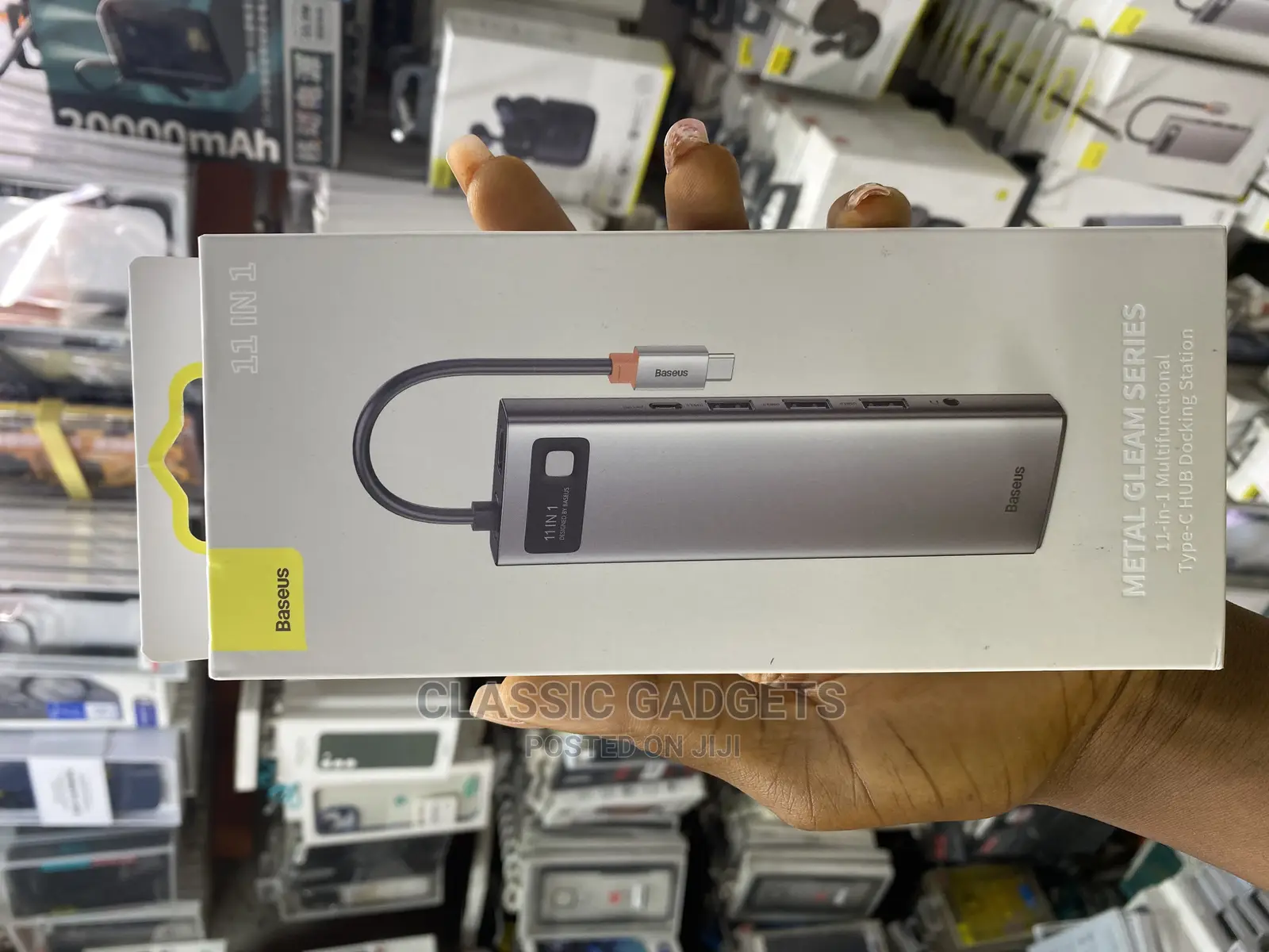 Baseus Usb-C Metal Gleam Series 11-in-1 Multifunctional Hun