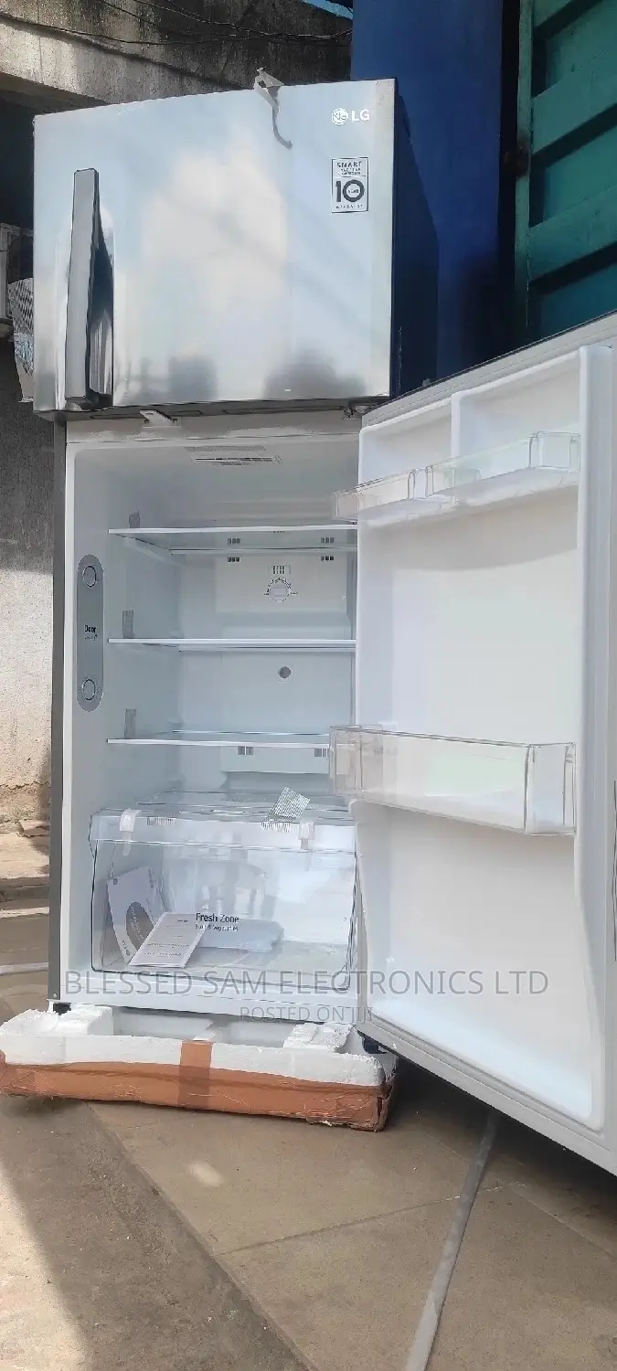 LG Digital Inverter 308L Double Door Fridge>Fast Freezing