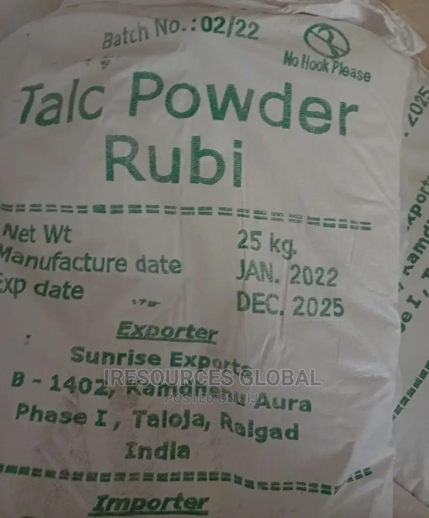 Talcum Powder 750 Mesh