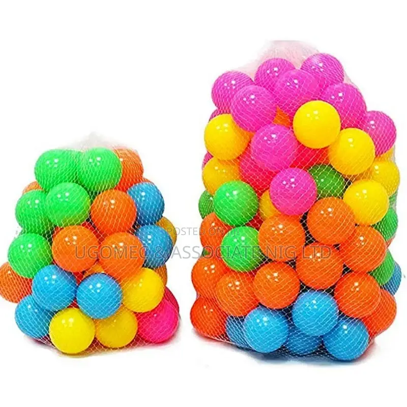 50pcs Fun Colourful Baby Plastic Balls Water Pool/ Ocean .