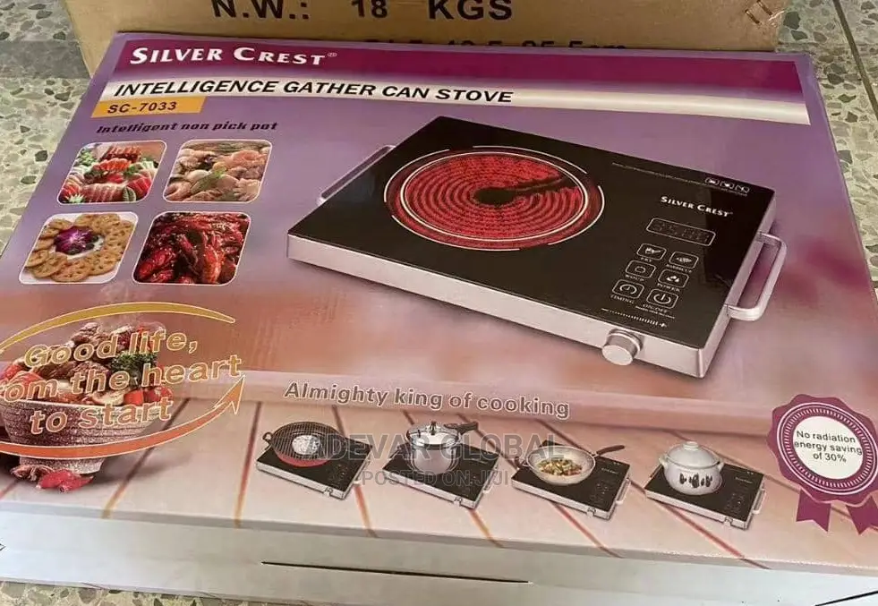 Silver Crest Single Face Infrared Cooker Electric Burner