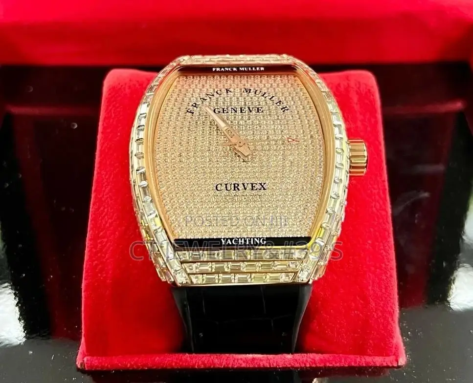 High Quality Franck Muller Wristwatch Stones Within