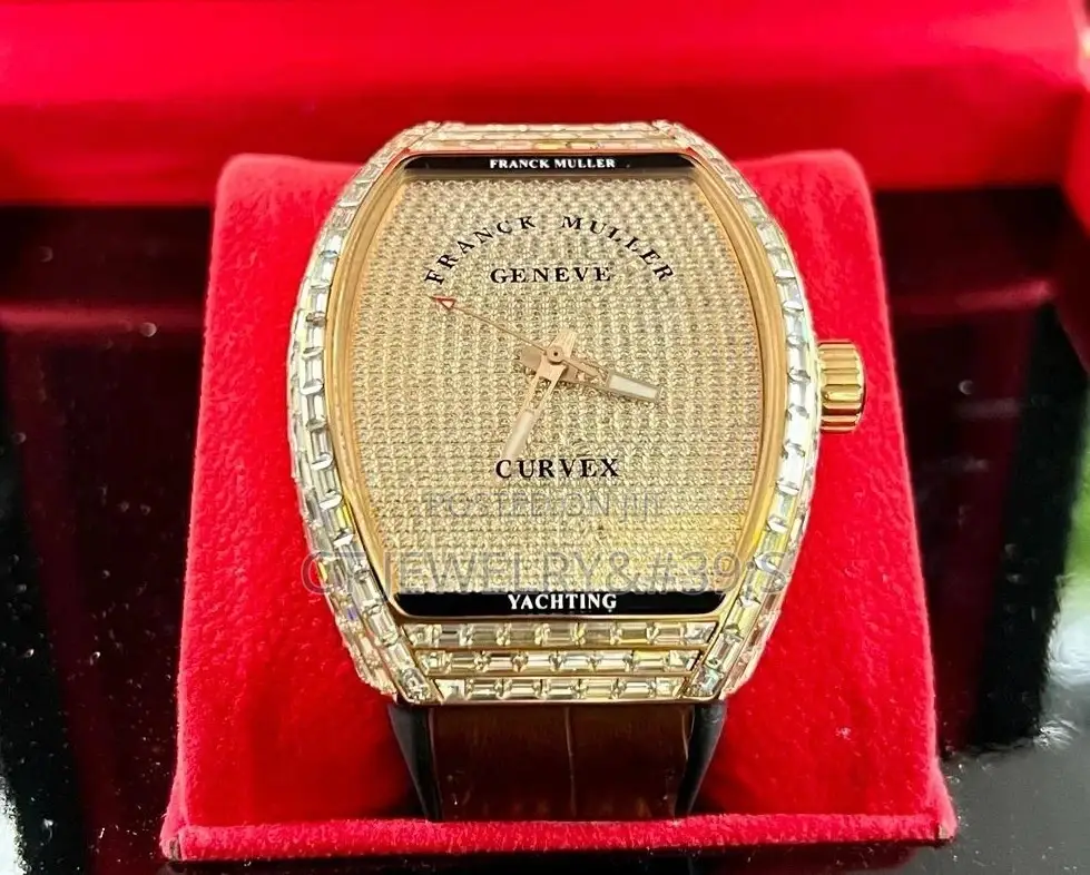 High Quality Franck Muller Wristwatch Stones Within