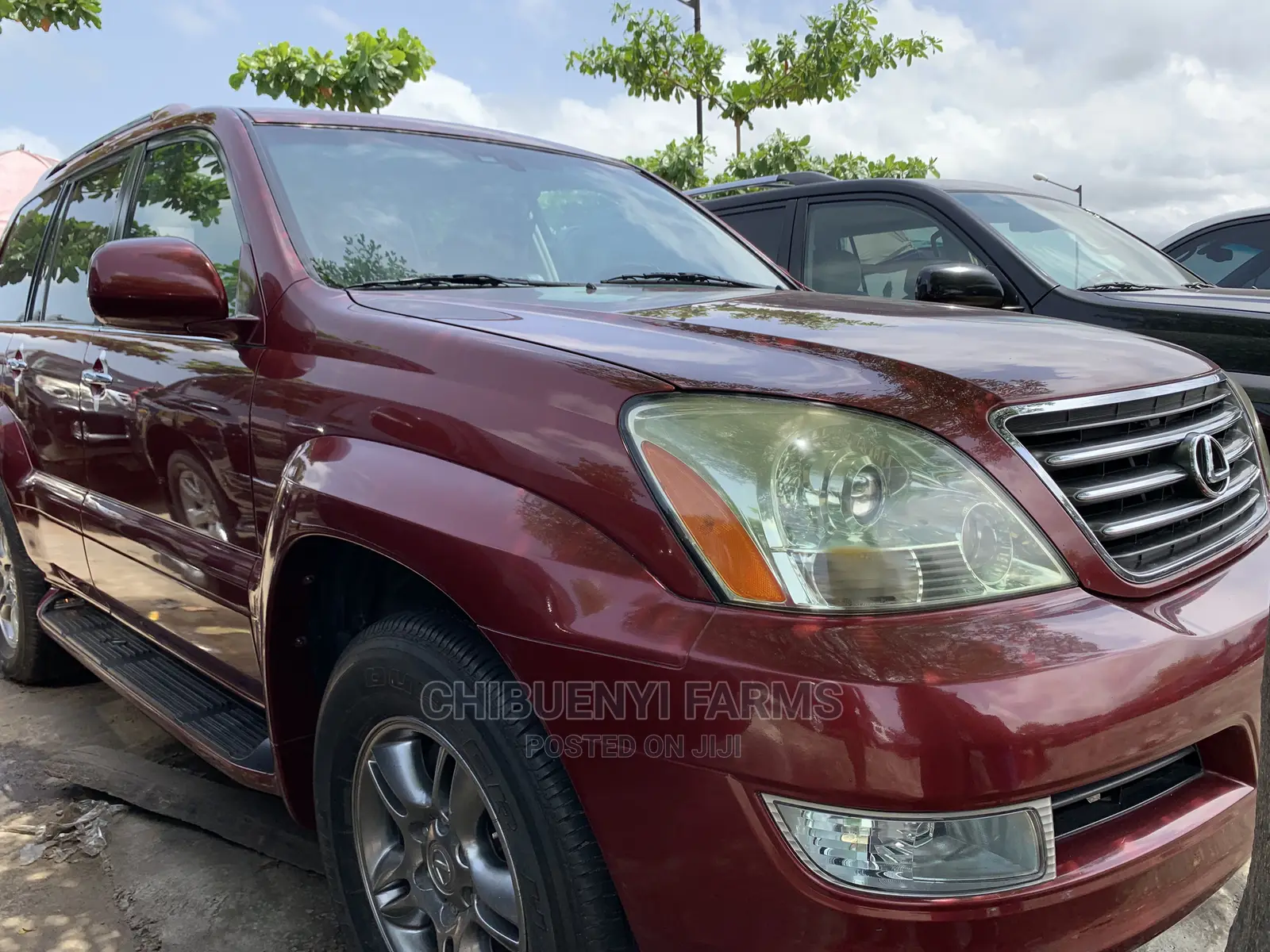 Lexus GX 470 2009 Red