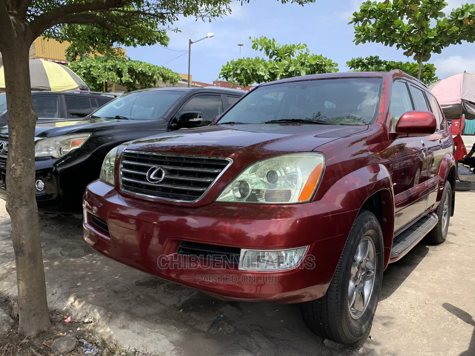 Lexus GX 470 2009 Red